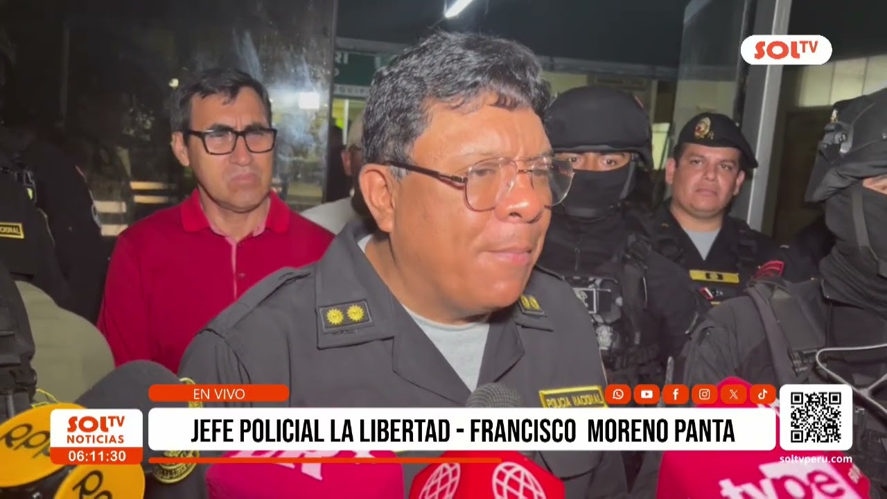 Trujillo: Nueva modalidad con explosivos electrónicos declaración a general Franco Moreno