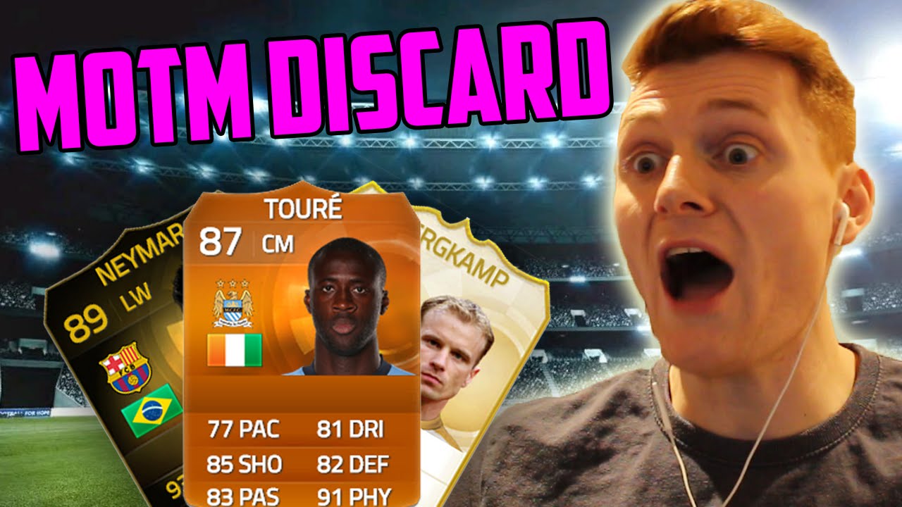 FIFA 15 INSANE MOTM DISCARD | FIFA SPEED BINGO DISCARD PACKS!!!