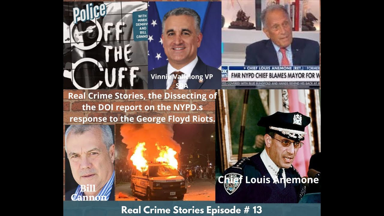 Real Crime Stories ep # 13 # 2 with retired NYPD Chief Louis Anemone, SBA Union VP Vinnie Vallelong.