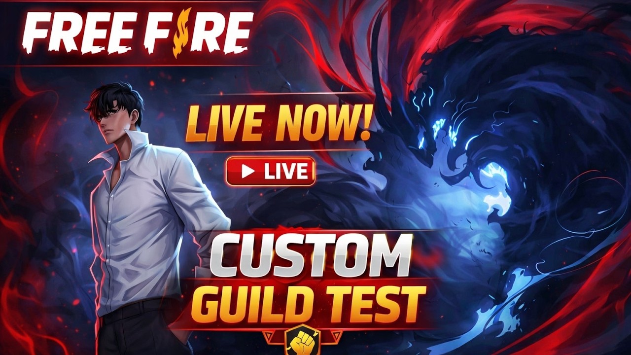 🔴[LIVE] FREE FIRE GUILD TEST CUSTOM OR RANK PUSH || AYAN GAMING 06 #shortslive #freefire #live