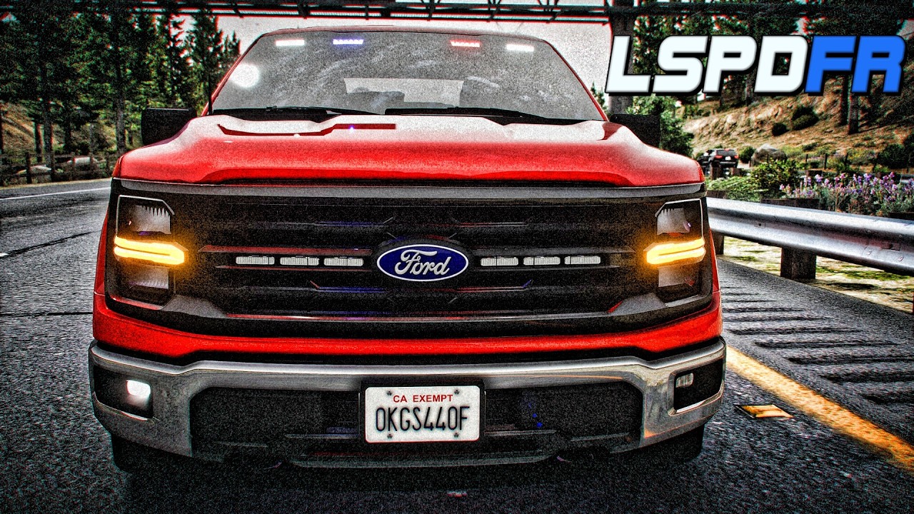 GTA 5 LSPDFR | Немаркированный F-150 SHERIFF PATROL — субботние улицы в изоляции!
