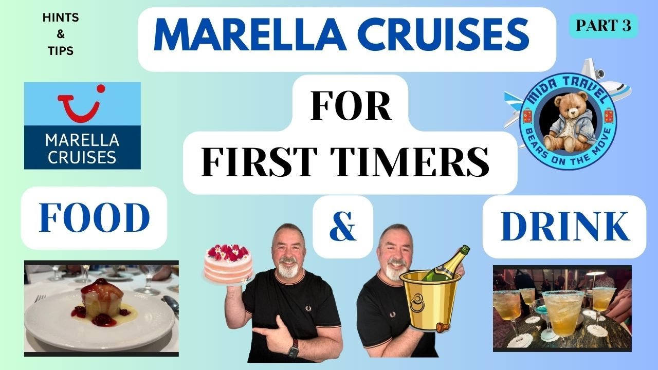Marella Cruises for First Timers (Part 3, Food & Drink). #marellacruises #firsttimers #foodanddrink