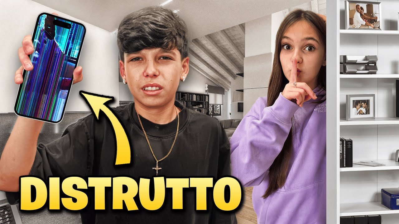 Ho DISTRUTTO il NUOVO iPhone 17 PRO della MIA CRUSH LOLLO! *si &egrave; arrabbiato*