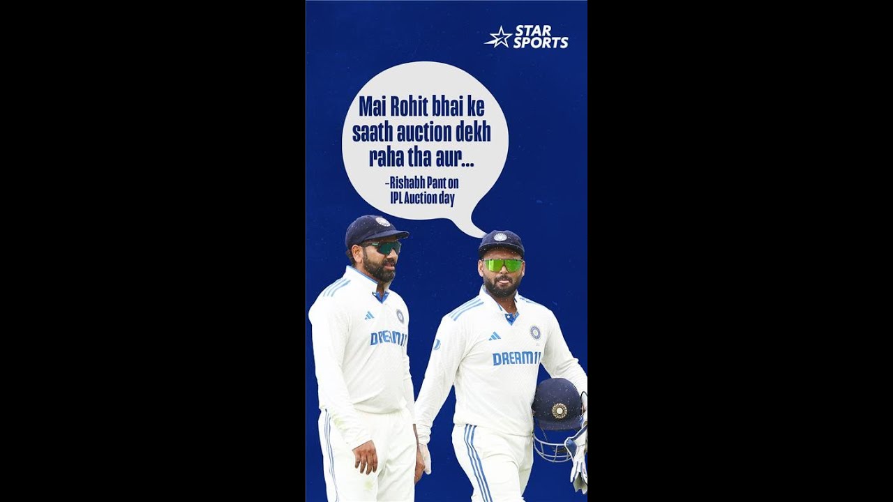 #RishabhPant shares the rollercoaster ride of emotions from #IPL2025 Auction day!