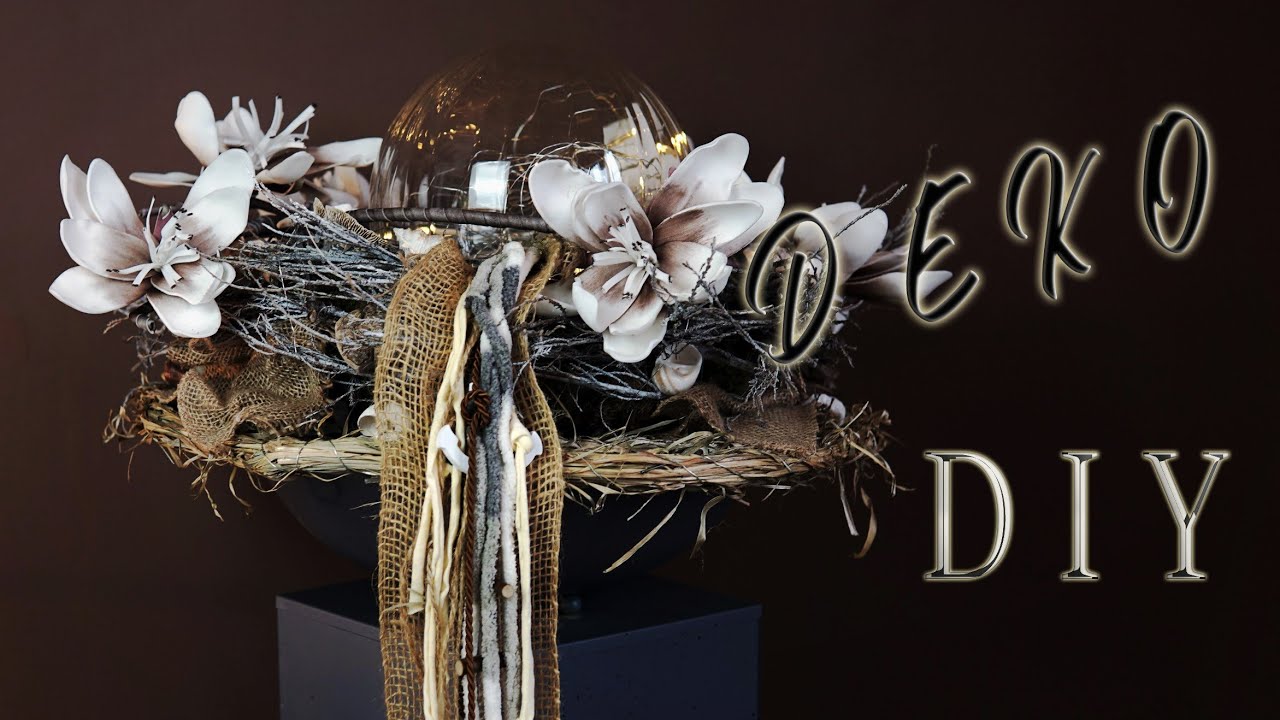 DEKOIDEE für den Eingangsbereich DIY  | Einzigartige Dekosäule für den Außenbereich