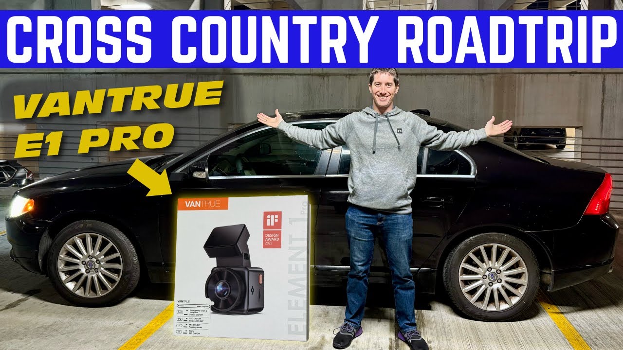 DRIVING My New Volvo S80 Across The COUNTRY With The Vantrue E1 Pro