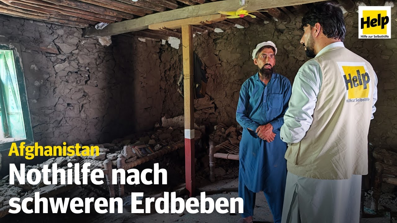 Nothilfe nach Erdbeben in Afghanistan | Help – Hilfe zur Selbsthilfe