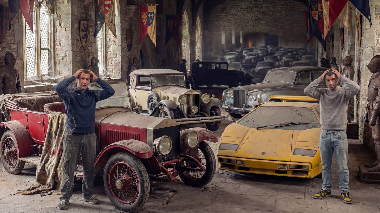 ENTRAMOS AL CASTILLO CON MÁS ROLLS ROYCE DEL MUNDO 🇪🇸 I TORRE LOIZAGA