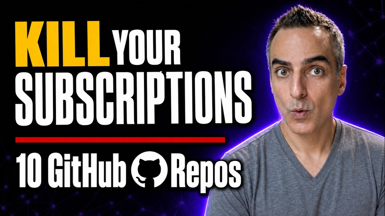 10 Github Repos That Will Kill Your Monthly Subscriptions