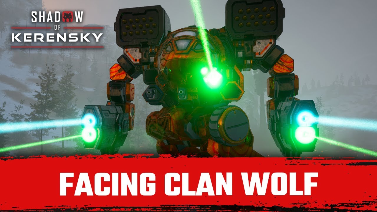 Facing the Fierce Clan Wolf - and Winning! | MechWarrior 5: Mercenaries Shadow of Kerensky