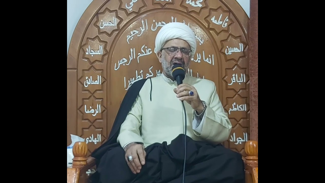 نعي مشجي لقصيدة(لم انسه اذ قام فيهم خاطبا) مع ابوذية•• الشيخ رضا الطويرجاوي