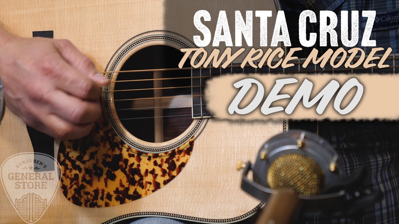 Demo: Santa Cruz Tony Rice Signature Model Guitar