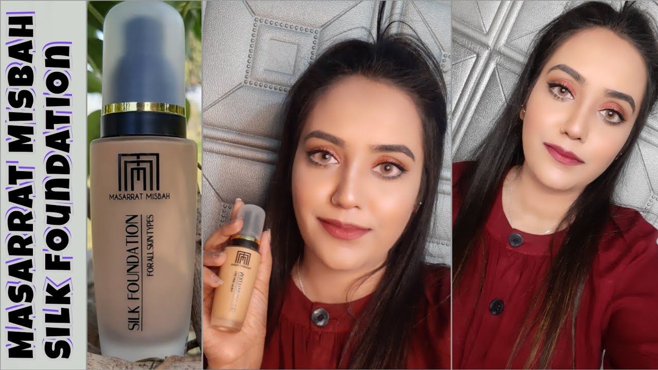 Masarrat Misbah Silk Foundation Review & Demo | Pakistani Makeup #pakistanimakeup #mmsilkfoundation