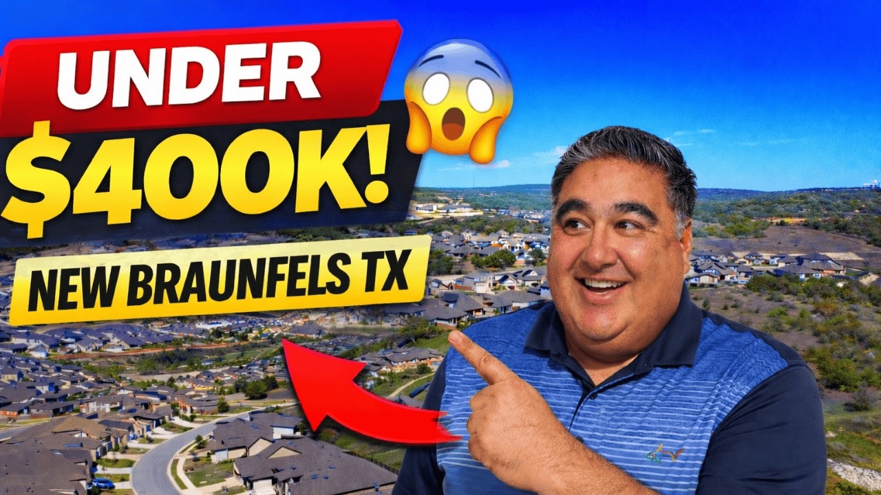 New Braunfels TX New Home Tour | What does Under $400K get YOU? Meyer Ranch (2026)