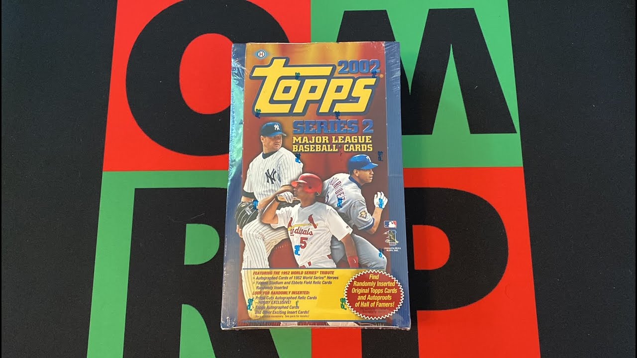 2002 Topps MLB Baseball Series 2 Hobby Box Part 1! ⚾