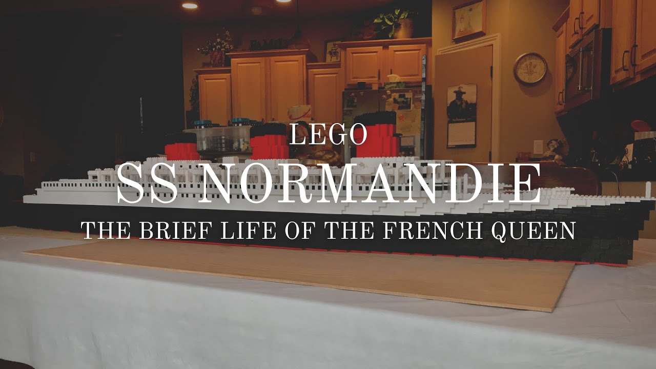 *Old Version* LEGO SS Normandie (with mini documentary)