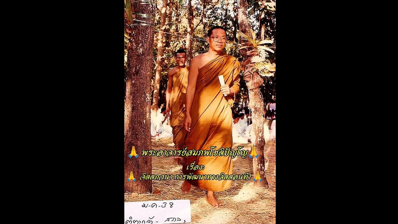 #ฟังธรรม เรื่อง:🙏จิตตภาวนา การพัฒนาทางจิตตอนที1🙏 #พระอาจารย์สมภพโชติปัญโญ  #ep29 