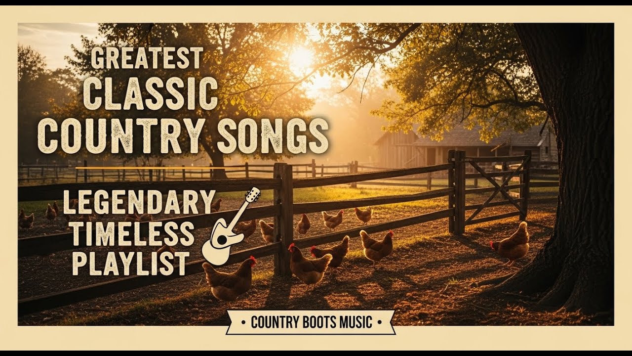Greatest Classic Country Songs – Legendary Timeless Playlist  Country Boots Music