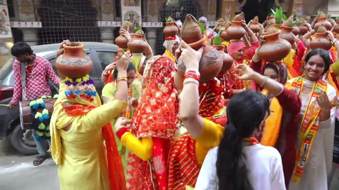 KALASH YATRA II Shrimad Bhagwat Katha । Pt.Shyamanand ji Maharaj II Sarai Kale Khan Delhi