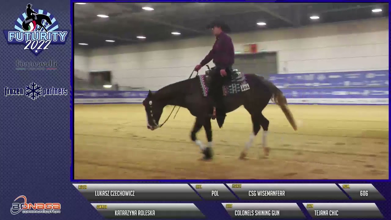 Futurity 2022 - LUKASZ CZECHOWICZ & CSG WISEMANFEAR score 222