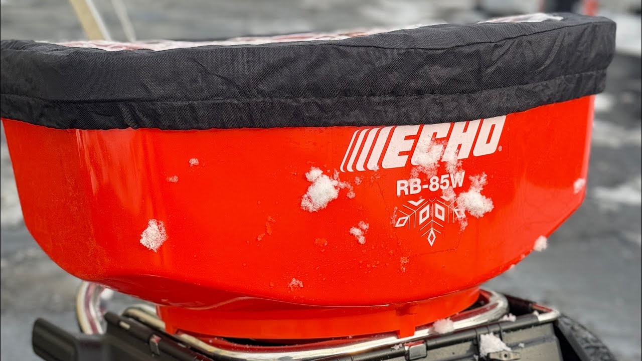 Reviewing the Echo RB 85 Broadcast Spreader for Snow and Ice Management