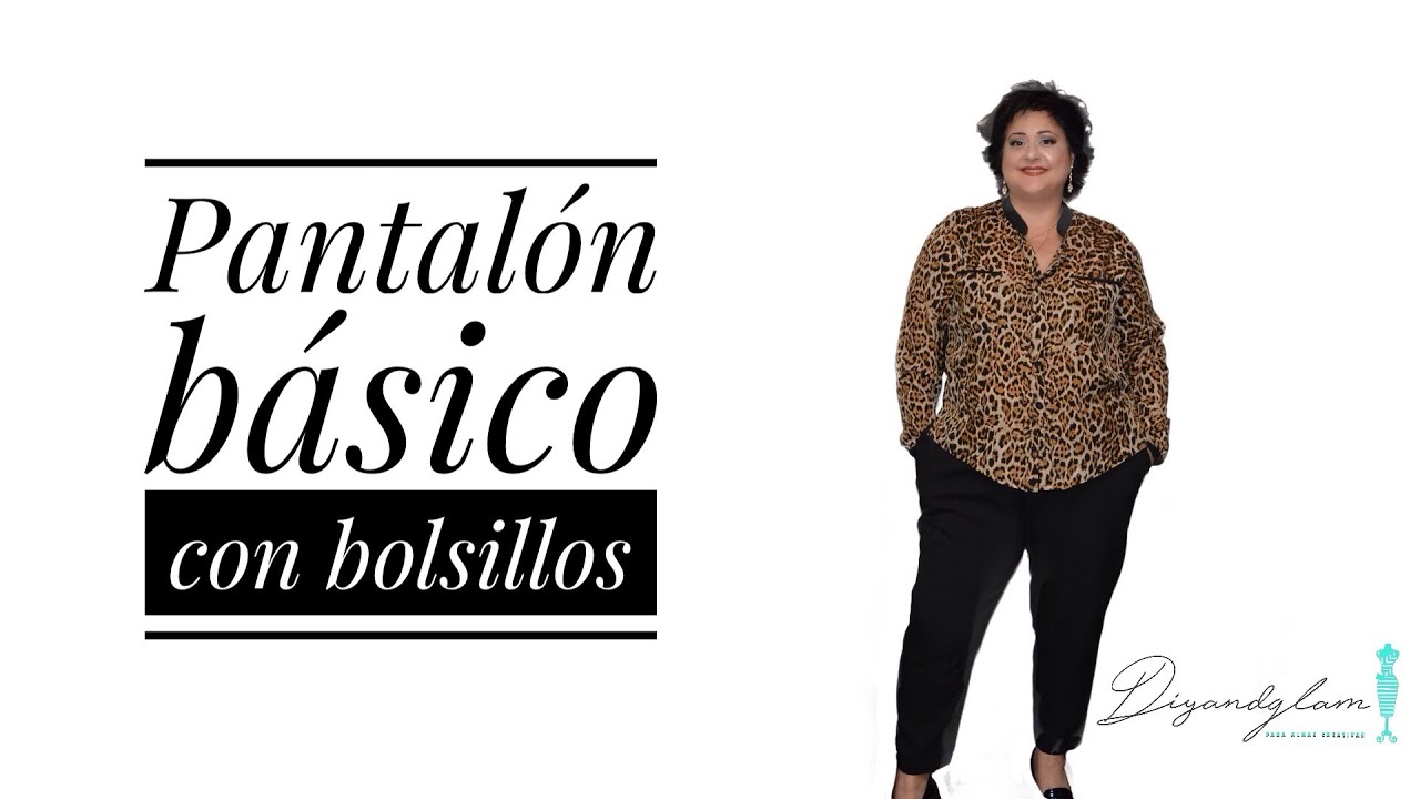 tutorial pantalón básico con bolsillos