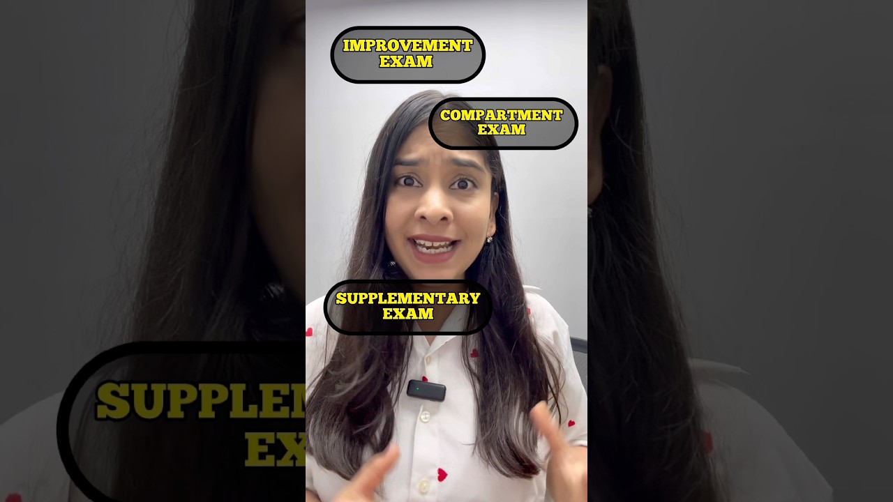 Compartment Vs Improvement Vs Supplementary Exam