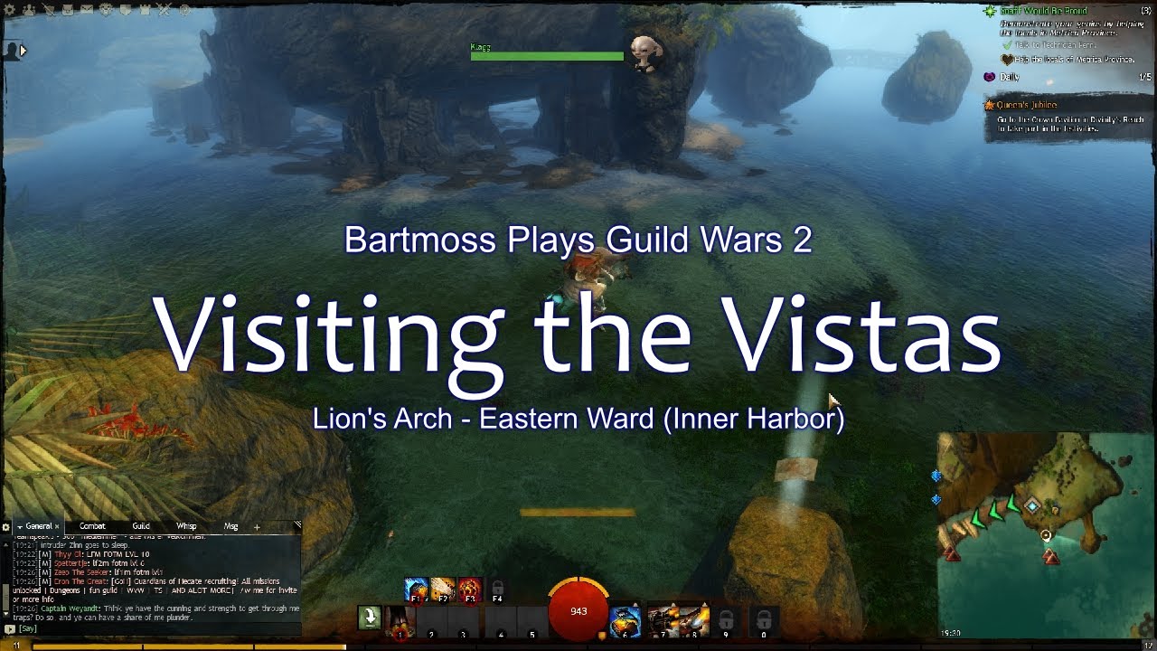 Guild Wars 2 Vista: Lion's Arch - Eastern Ward (Inner Harbor)