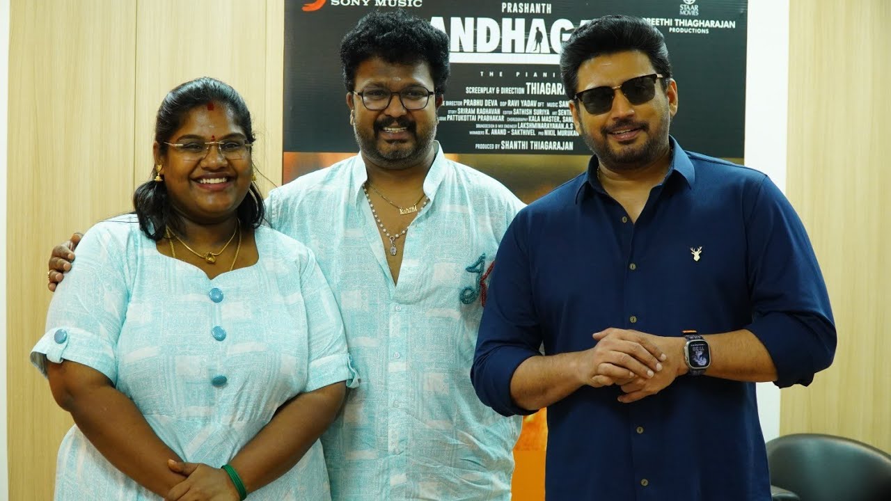 Special Meet up with Top star Prasanth sir | 90s kids crush | Andhagan from August 9
