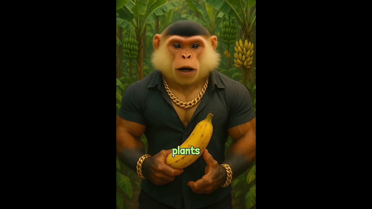 The story of the plantain.#MagiqueCreation #DoukTheMonkey #SacredBanana #Ecuador