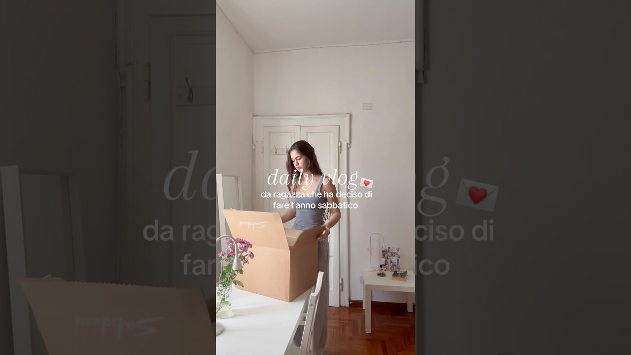 DAILY VLOG durante il mio ANNO SABBATICO 💌