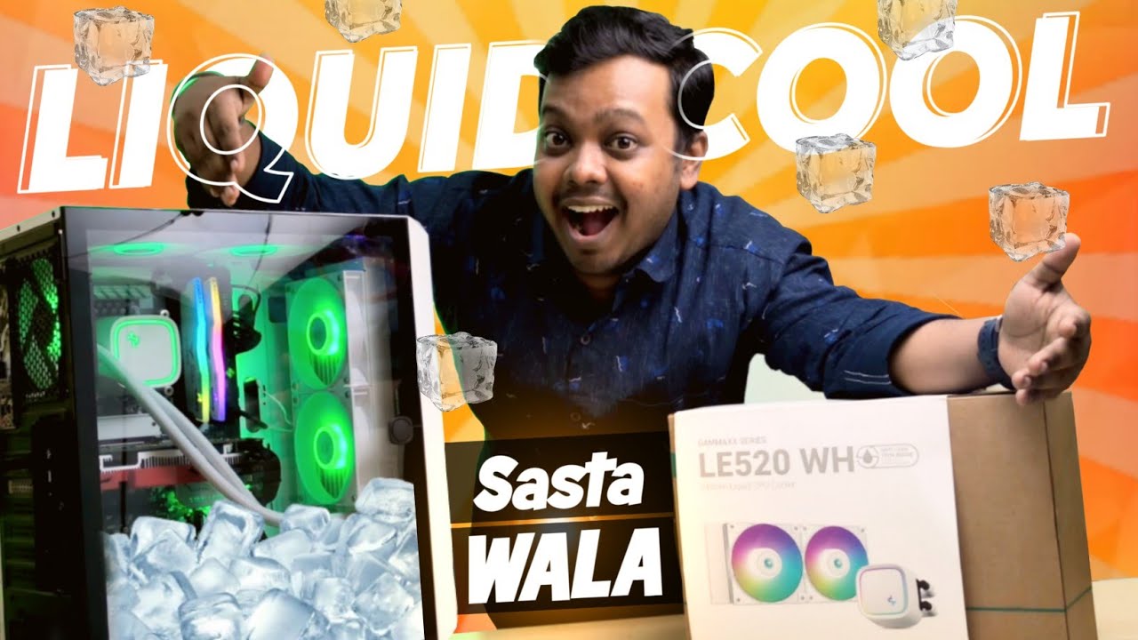 BEST Liquid Cooler for intel & AMD  - Deepcool LE520 Review | Best AIO Deepcool LE720