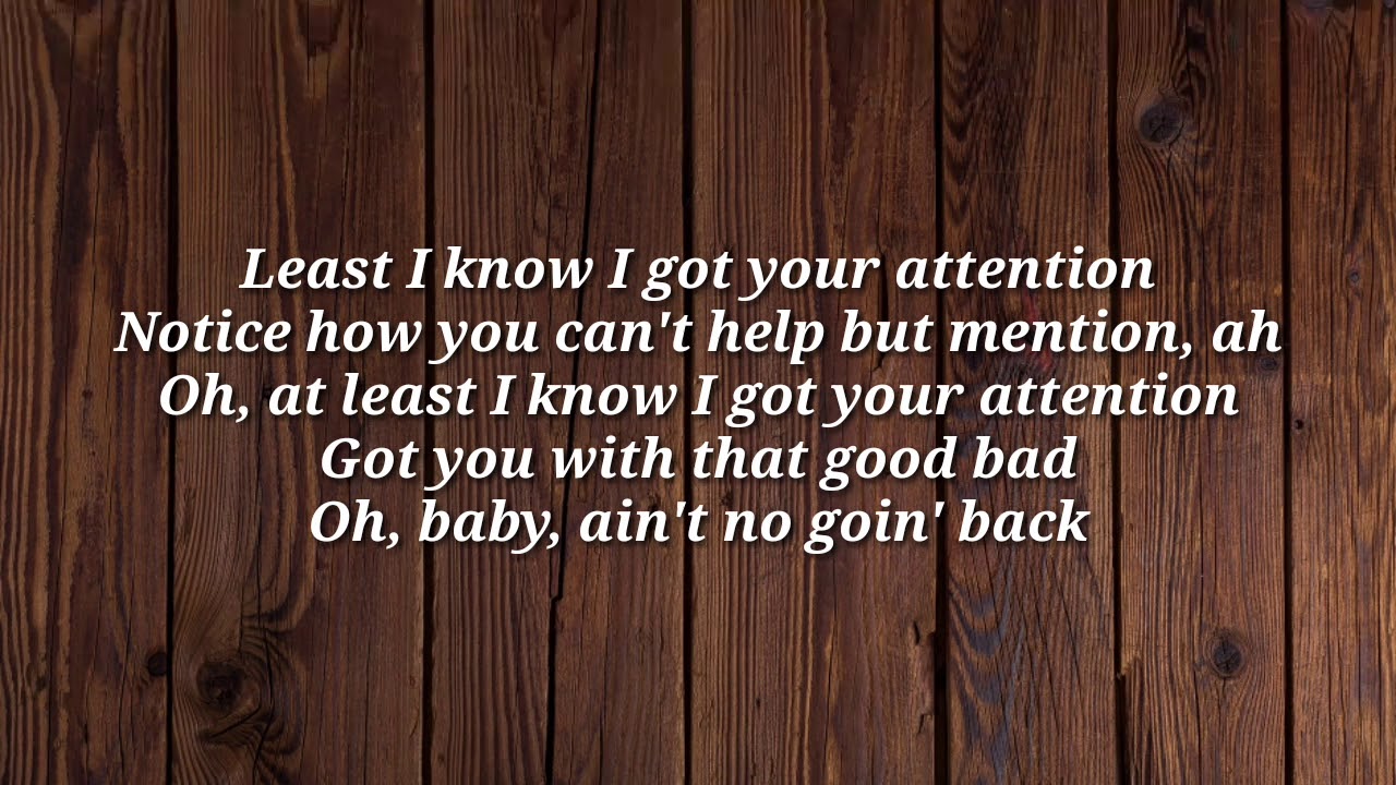 Ella Mai &ndash; Good Bad Lyrics