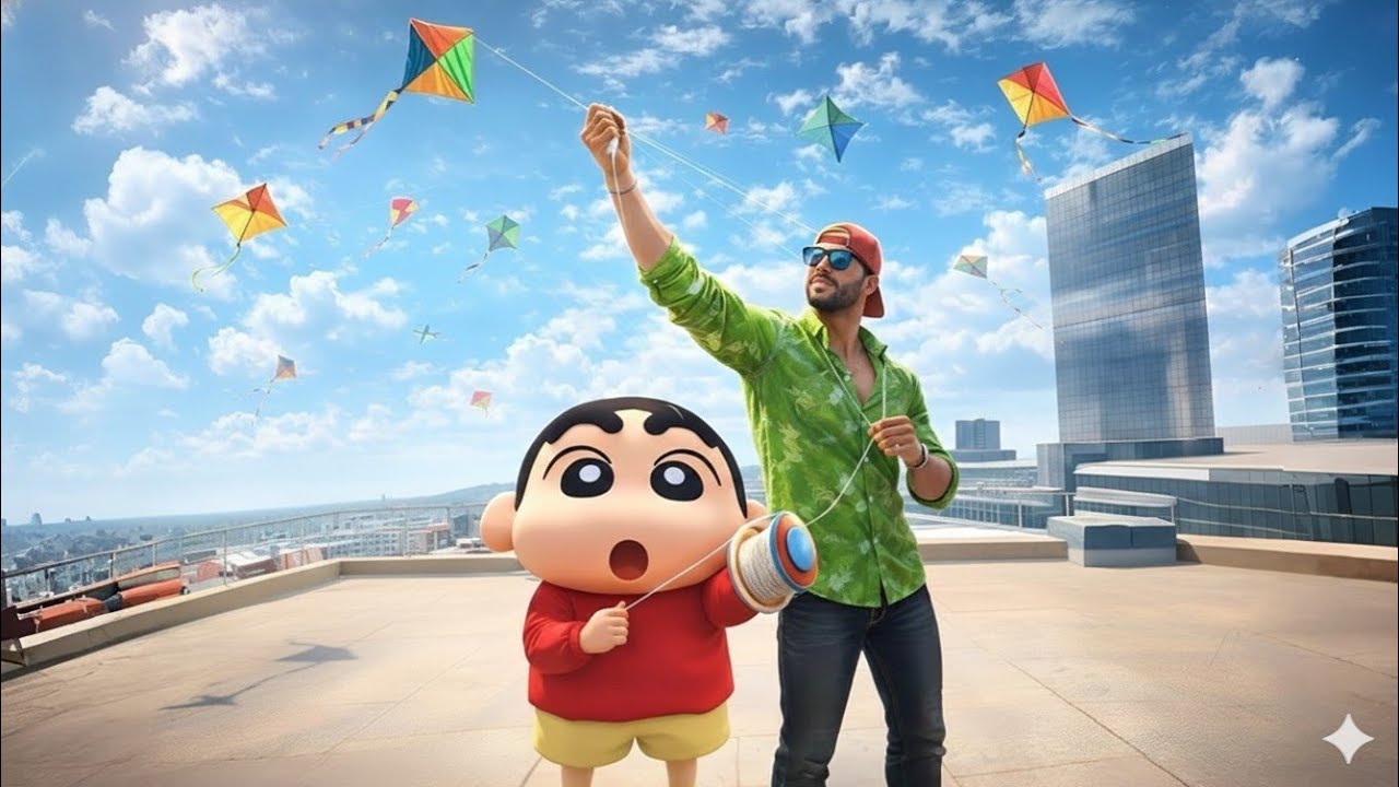 Franklin aur shinchain Ne milkar udai Patang INDIN THEFT AUTO SIMILARITY 