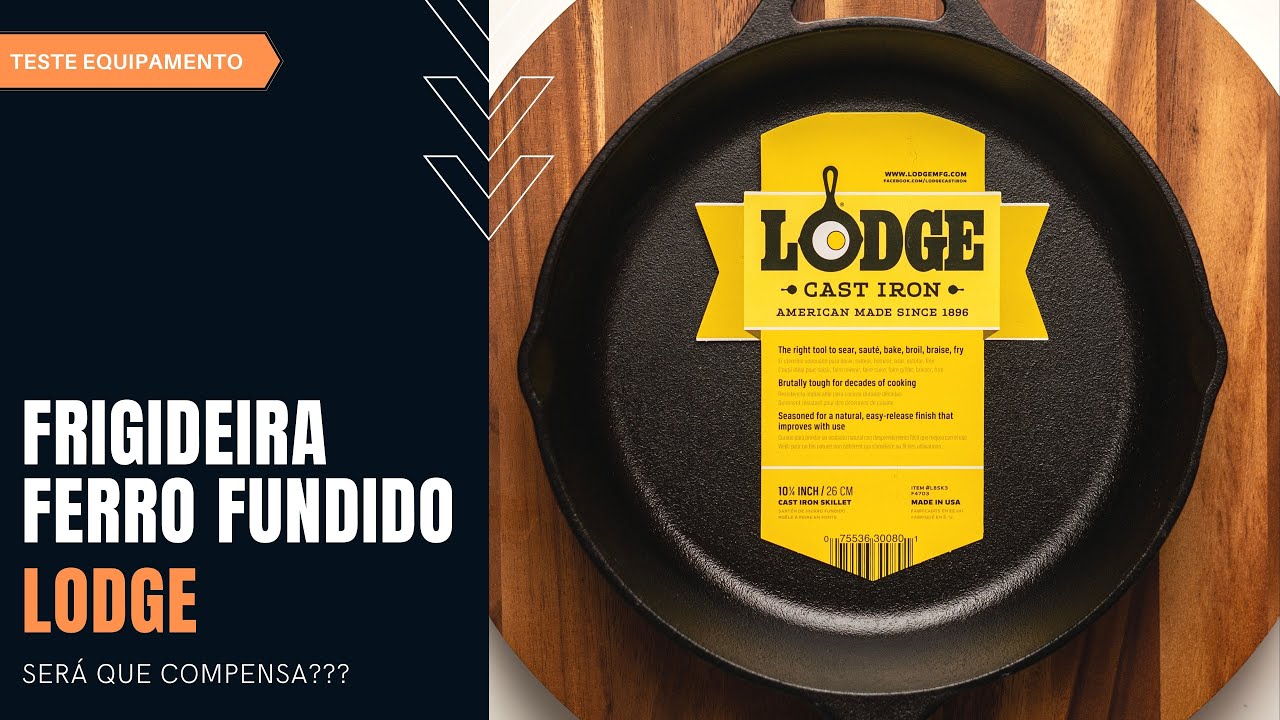 Review | Frigideira de ferro fundido | Lodge