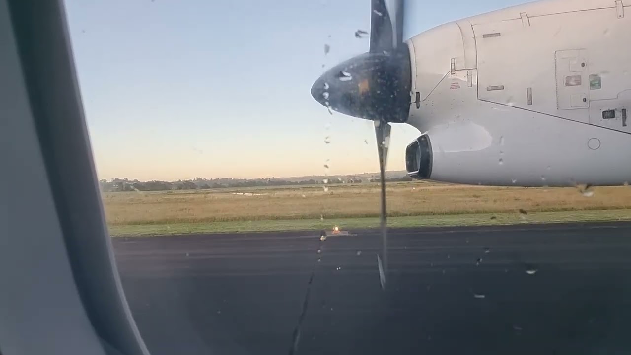Air New Zealand | Dash 8 Q300 | In-Flight Takeoff | Hawke's Bay Airport