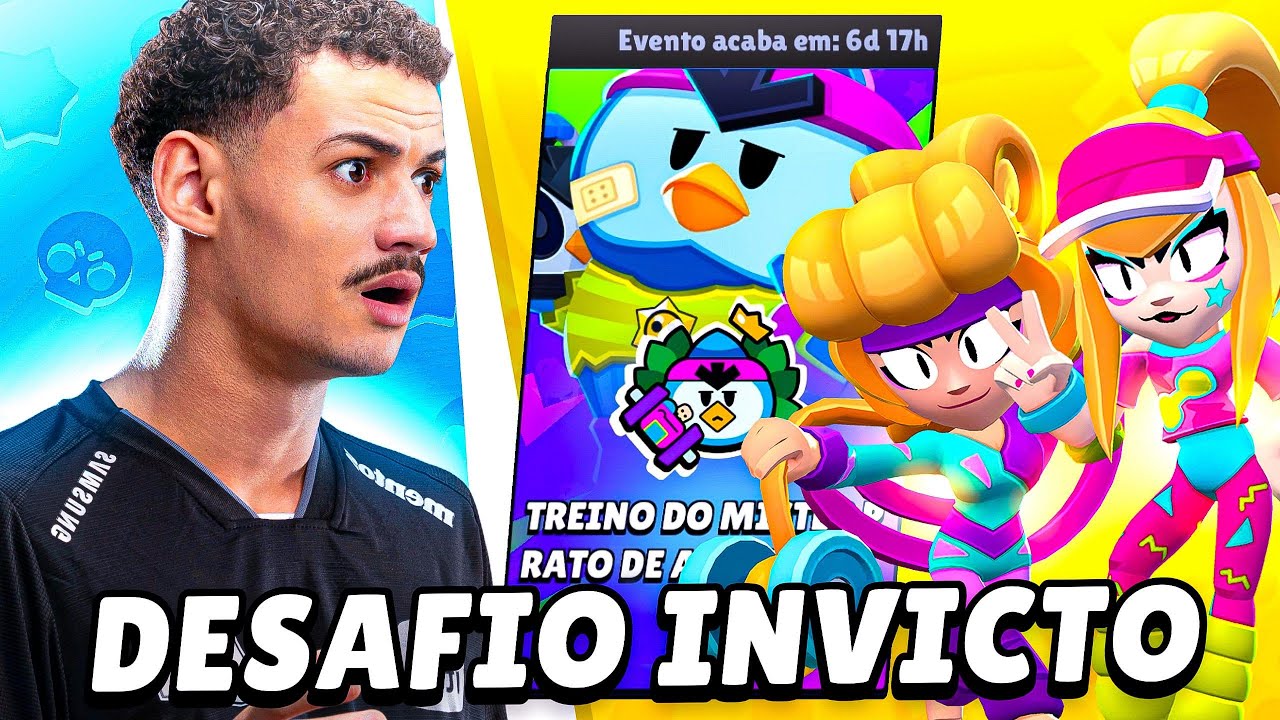 GANHEI o NOVO DESAFIO INVICTO usando as NOVAS SKINS de ACADEMIA!