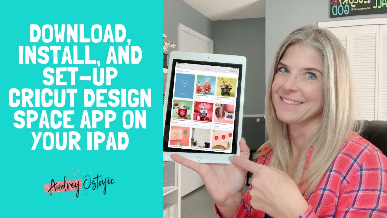 Download - Install - Setup Cricut Design Space App on New iPad
