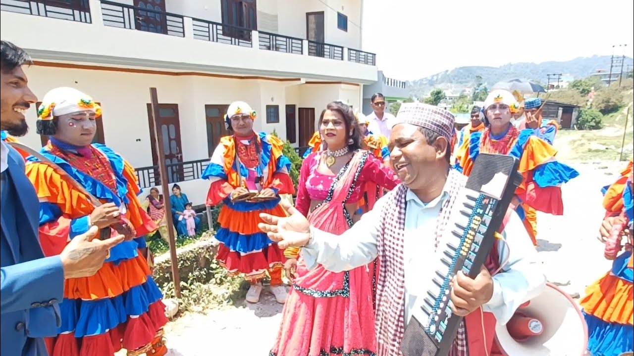 Pithoragarh ki सादी mai जबरदस्त छलिया Dance और छपेली || pahadi culture || kumaoni wedding dance ||