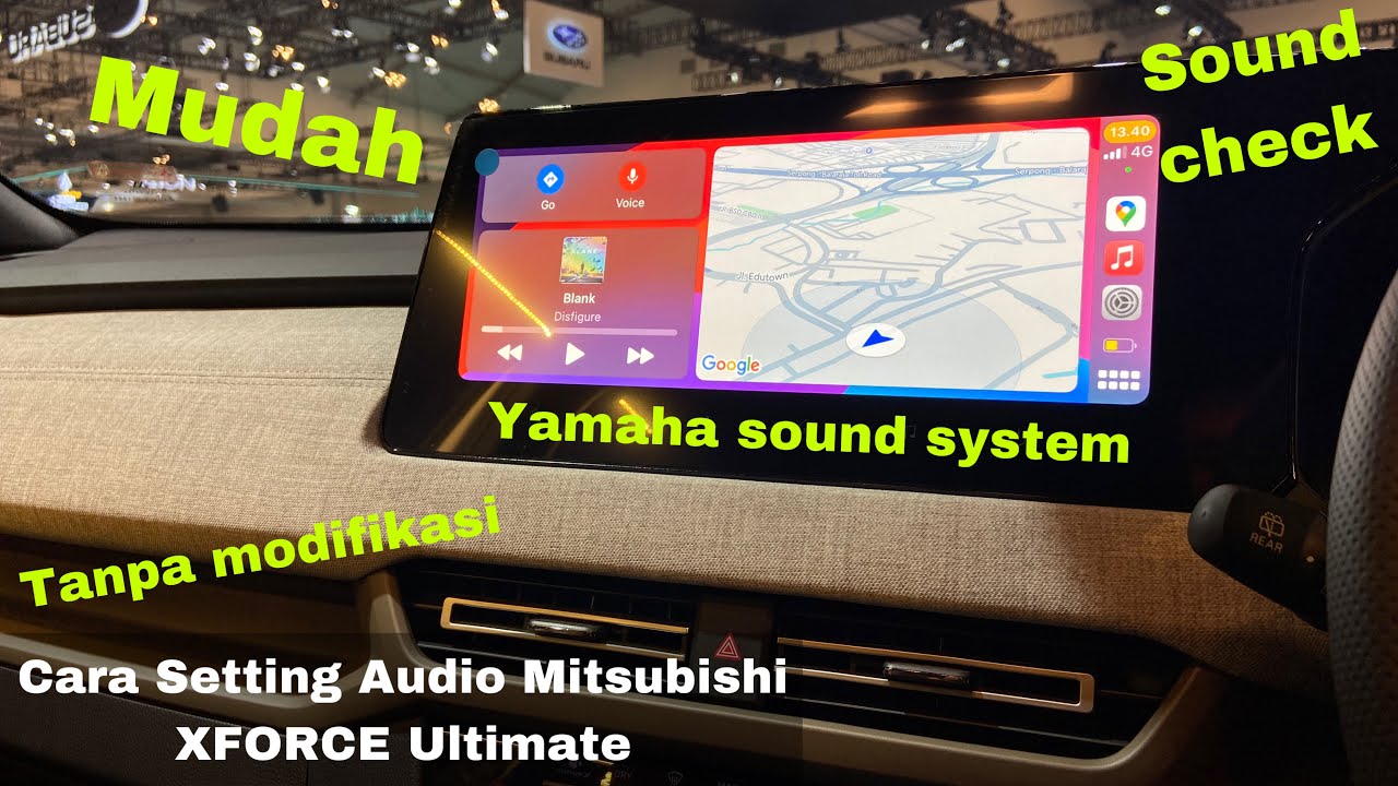 Cara Mengatur Audio Mitsubishi XFORCE Ultimate Agar Enak Tanpa Modifikasi | Yamaha Sound System Ori