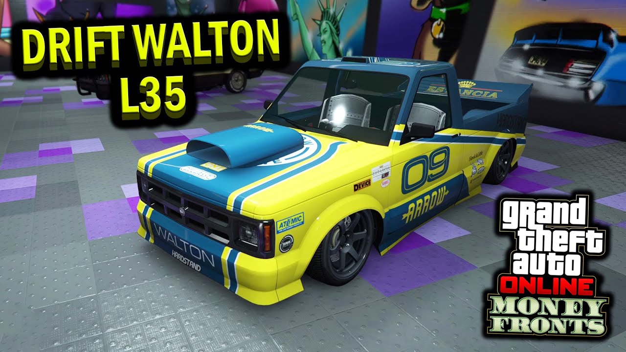 Tuneo la Drift Walton L35! - GTA Online (Money Fronts)