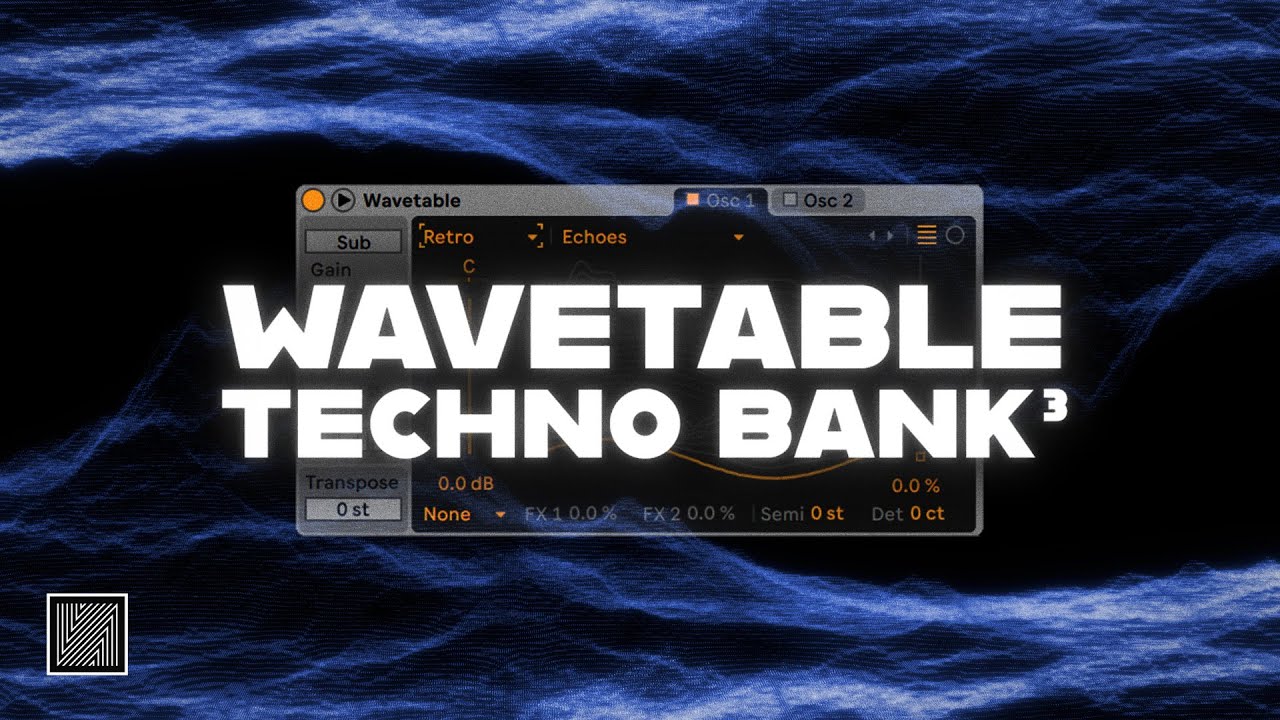 Ableton Wavetable Techno Bank 3 [Audioreakt]