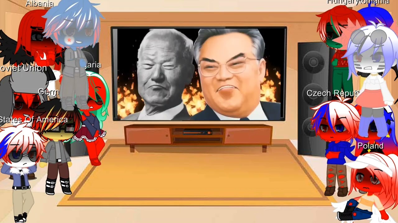 Countryhumans React To Cold War Oversimplified:Part 1