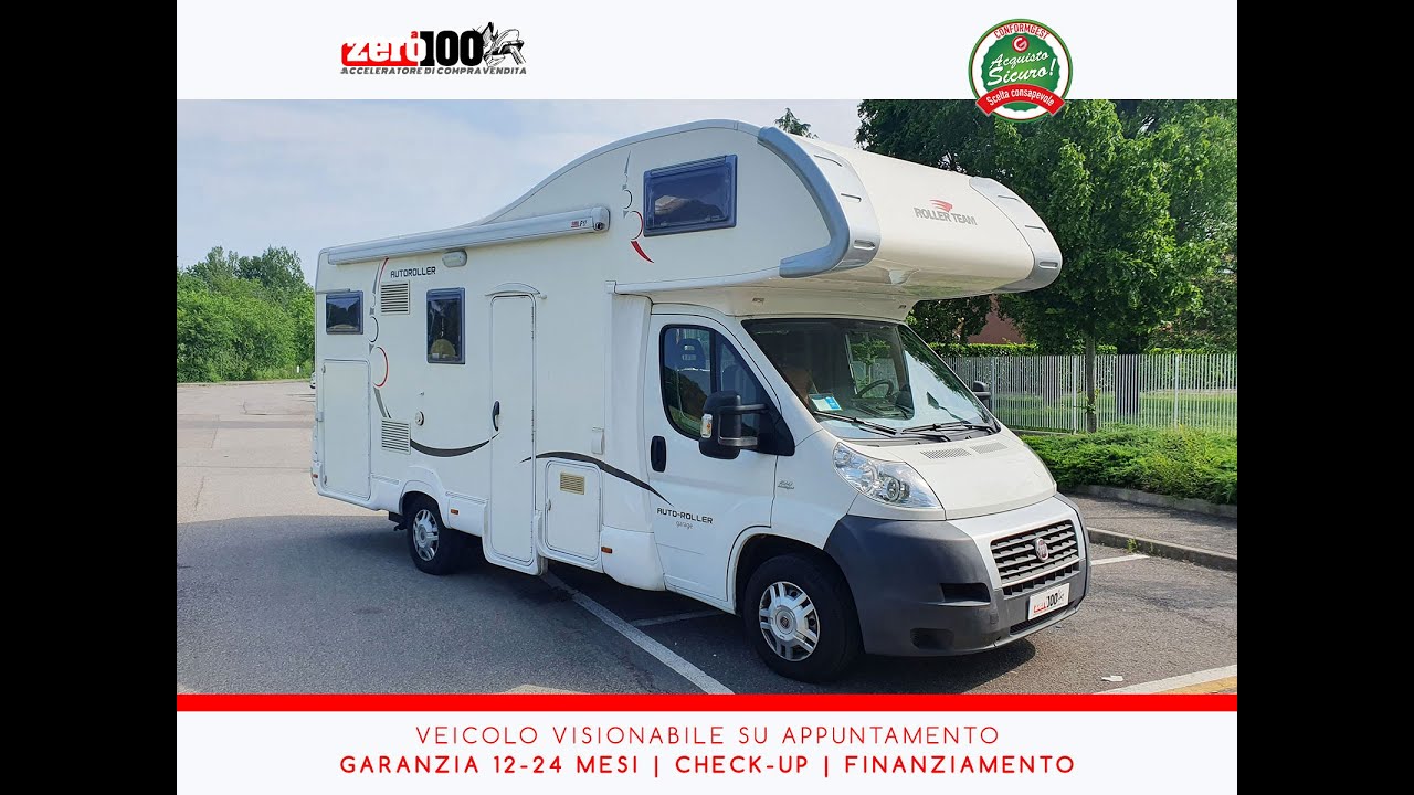 Camper Mansardato Roller Team Autoroller Garage