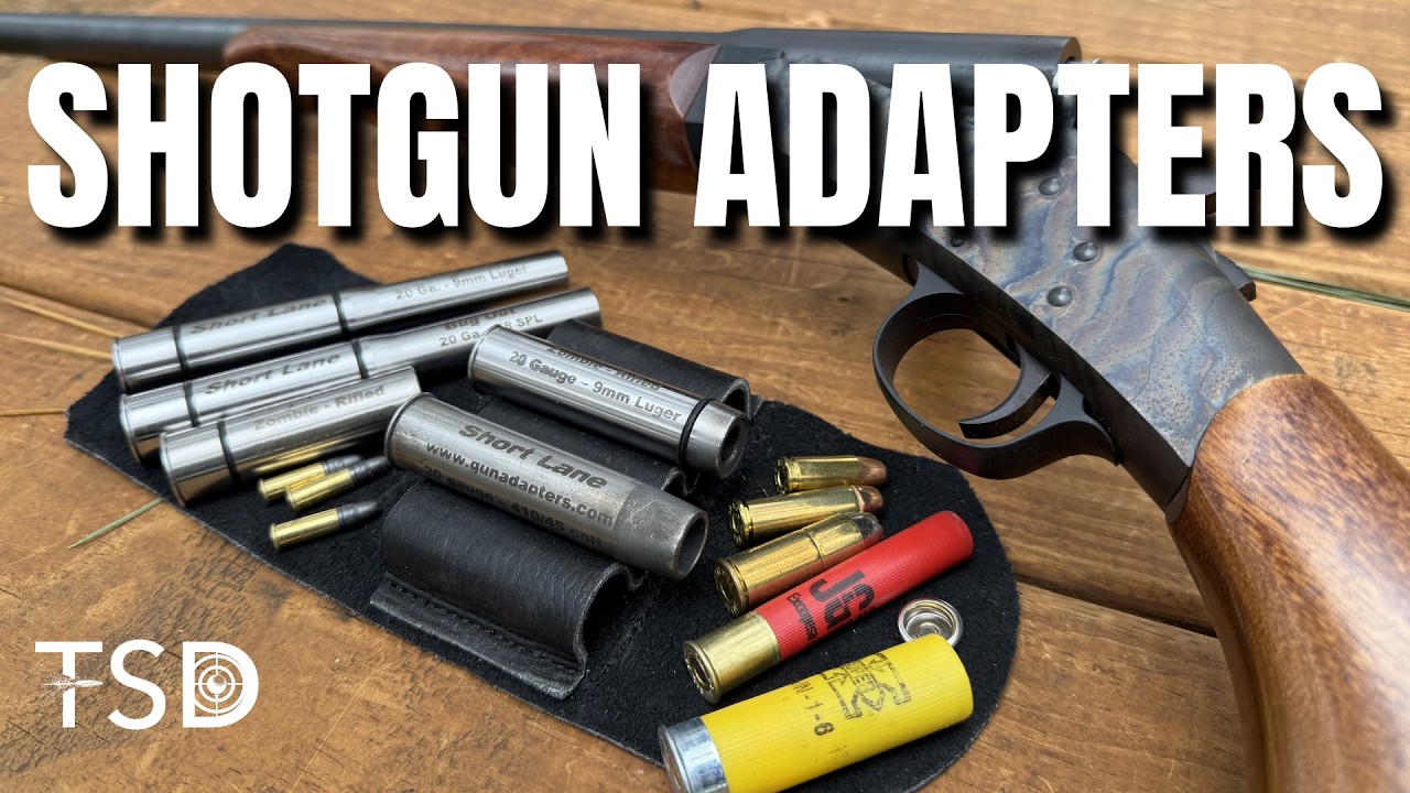 Shooting Pistol rounds through a Shotgun - Short Lane Adapters