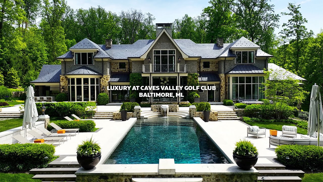 Luxury at Caves Valley Golf Club | 3162 Blendon Rd Maryland