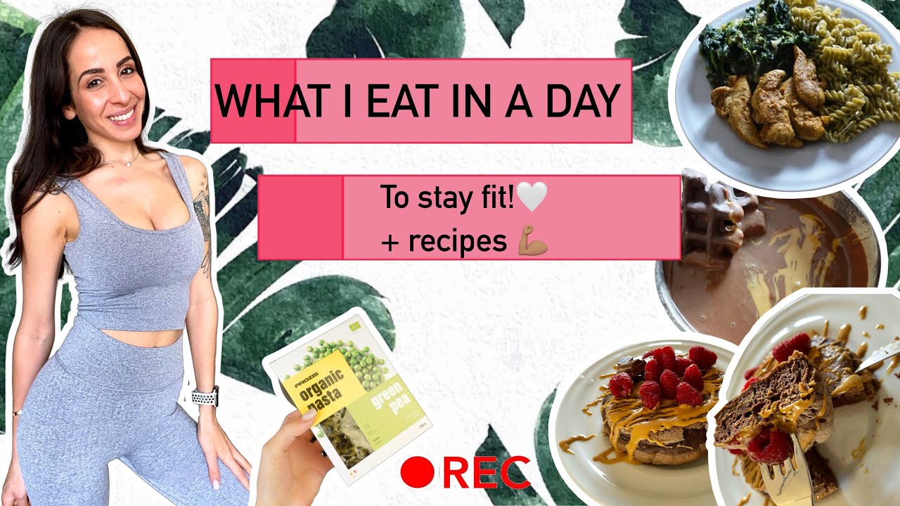 FIT MA GOLOSISSIMO WHAT I EAT IN A DAY 🍰🍫 COSA MANGIA IN UN GIORNO CATERINA FALHI 😍🔥 + TUTORIAL