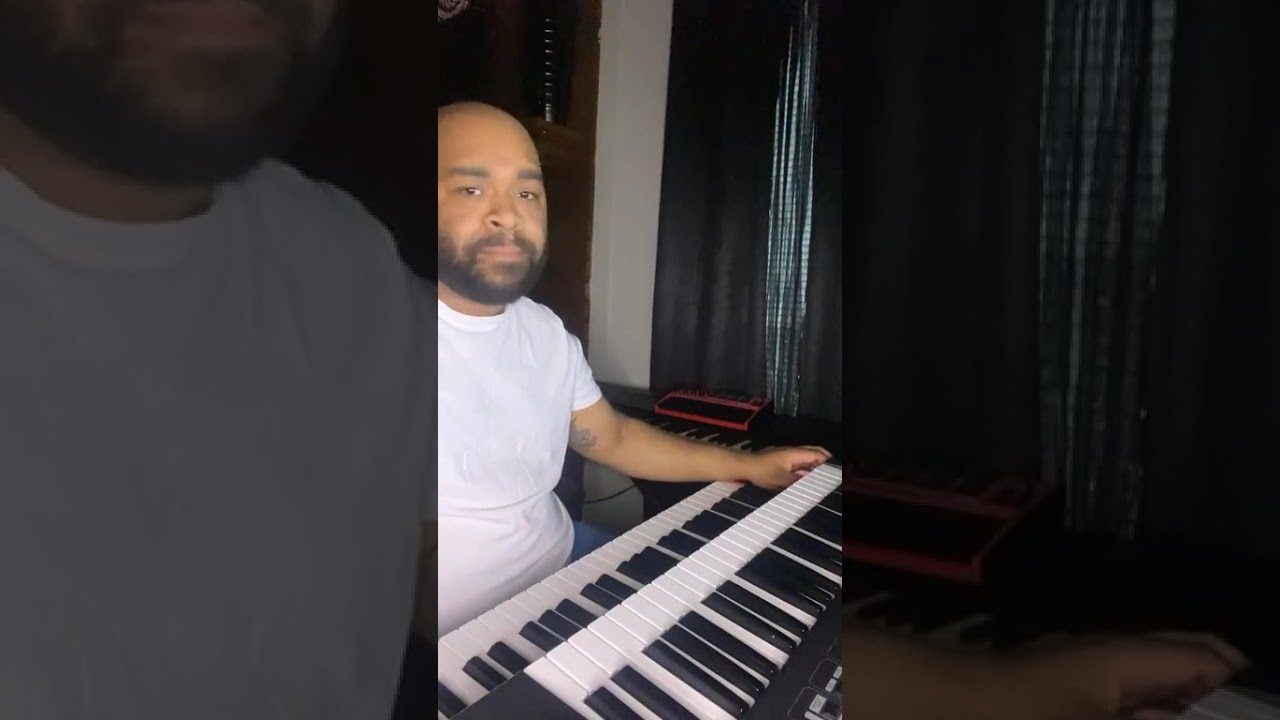 Shanice I Love Your Smile Practice Video 🎹🔥