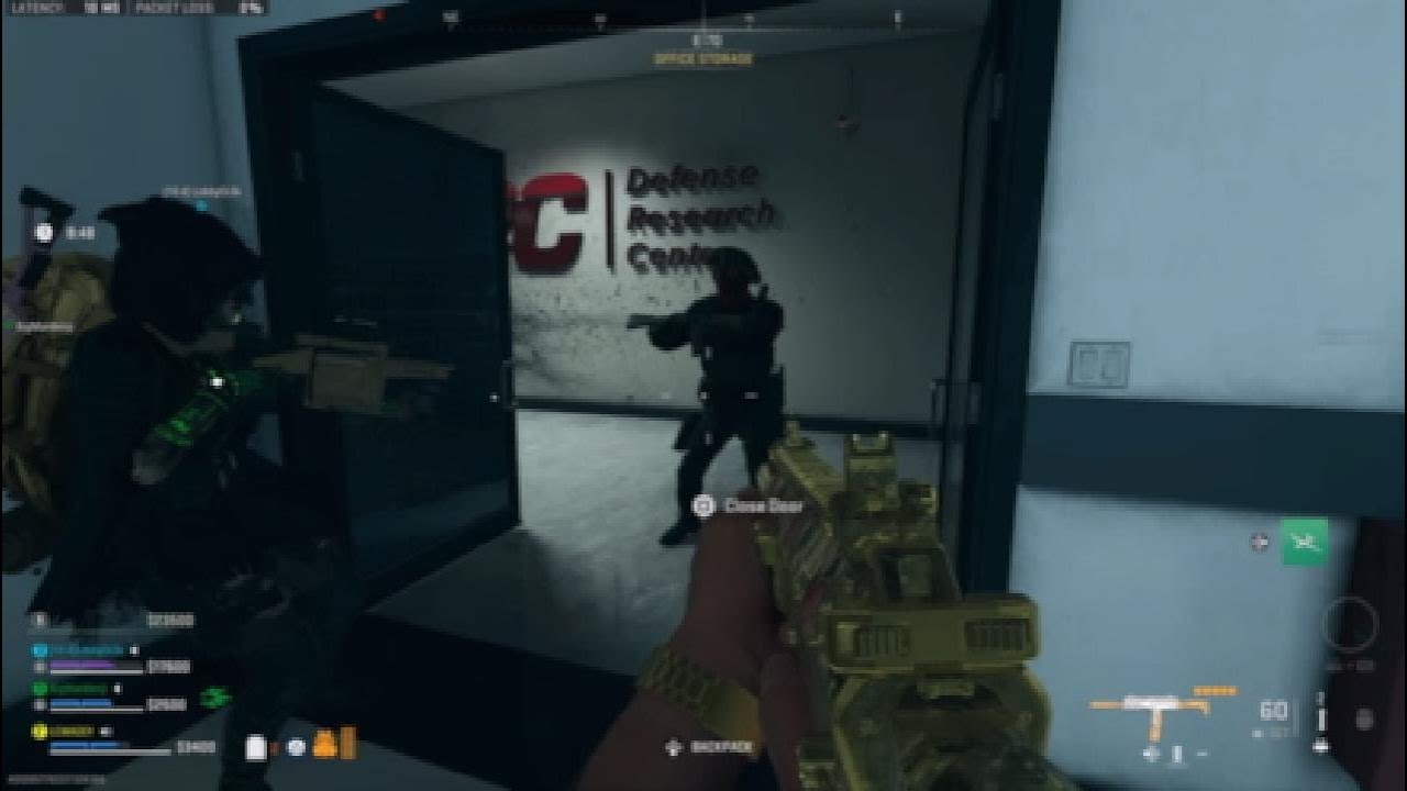 DMZ building 21 Complete chaos, wiping the whole lobby