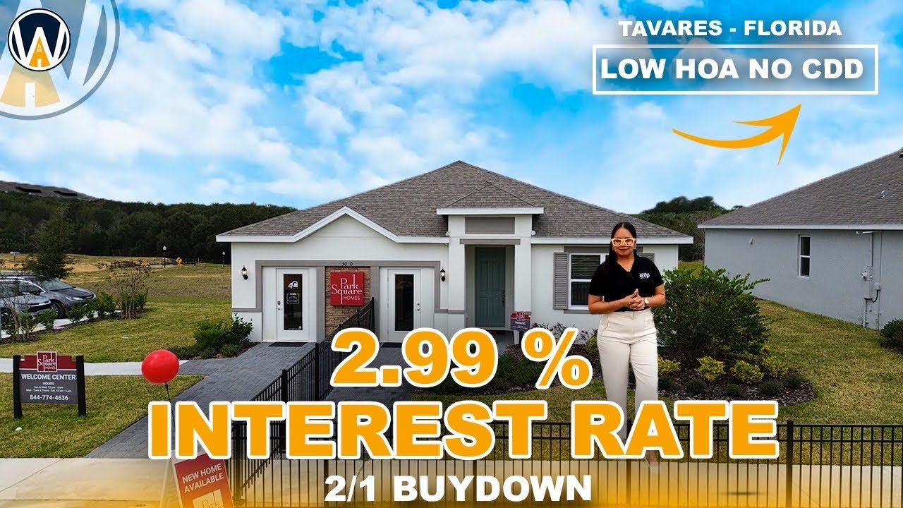 NEW HOMES WITH SPECIAL INTEREST RATES and $14,000 TOWARDS CLOSING COSTS | TAVARES, FL